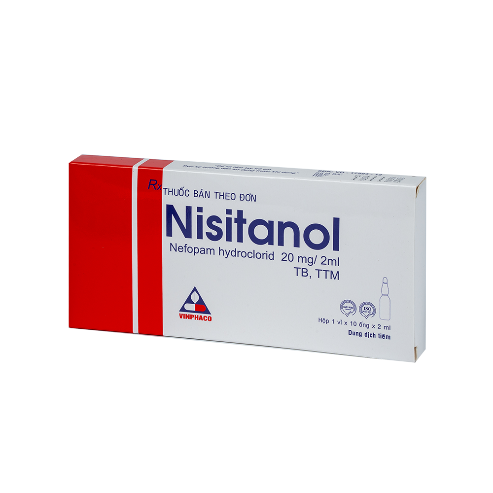 NISITANOL Hộp 1 vỉ x 10 ống  VINPHACO