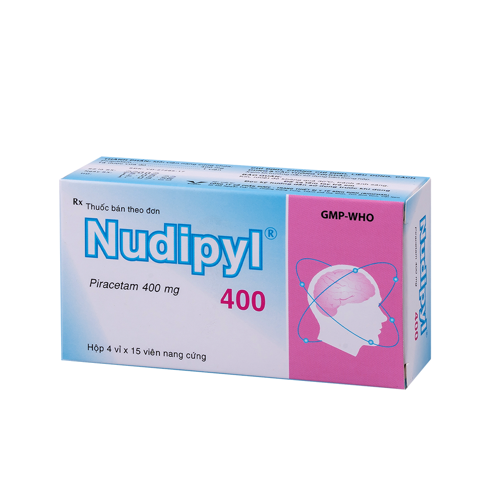 Nudipyl 400 H/60 Hộp 4 Vỉ x 15 Viên Bidiphar