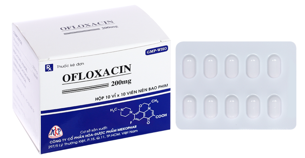 OFLOXACIN 200mg (H/100VBP) Mekophar