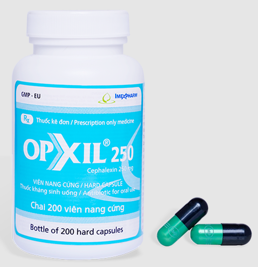 Opxil 250 chai 200 viên