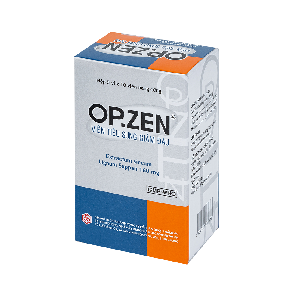 OP.ZEN viên tiêu sưng giảm đau (Hộp 50NC)