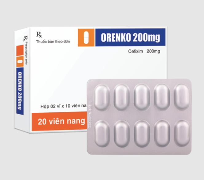 Orenko 200mg Alu Hộp 2 vỉ x 10 viên TV.Pharm