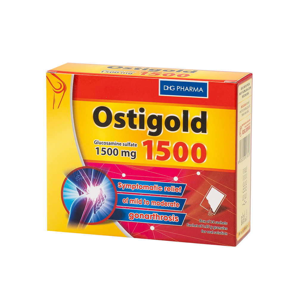 Ostigold 1500 Hộp 24 gói x 3,95g DHG
