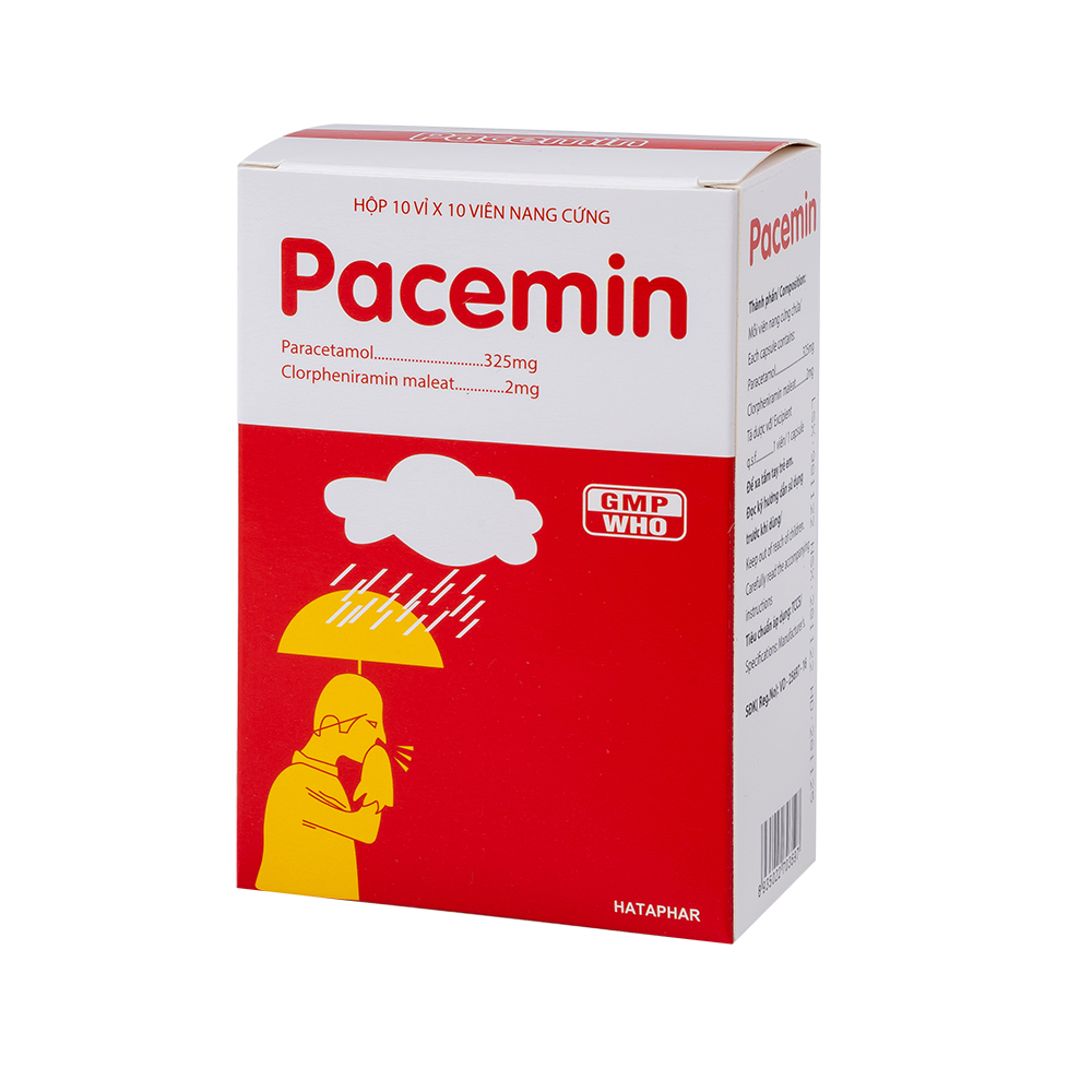 Pacemin nang  hạt cải H/10vỉ x10viên Hataphar