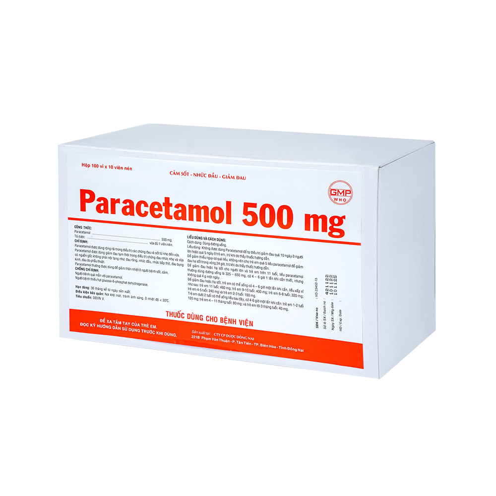Paracetamol 500 mg
