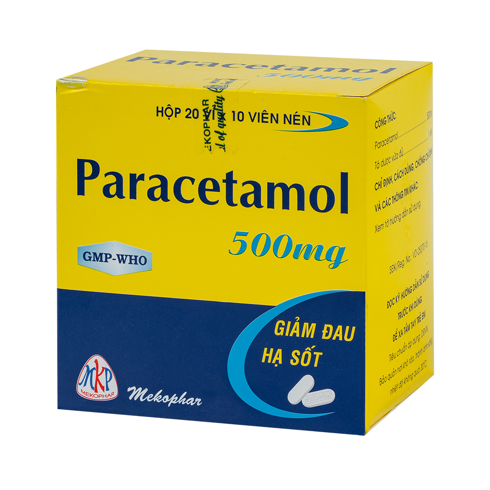 PARACETAMOL 500mg(H/200VD)