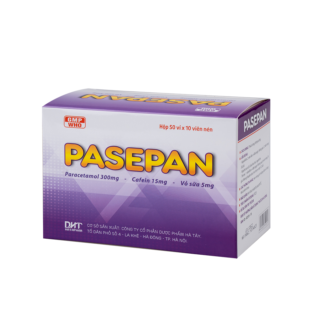 Pasepan H50 vỉ x 10v Hataphar