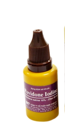 POVIDONE IODINE 10% Chai 20ml F.T.PHARMA