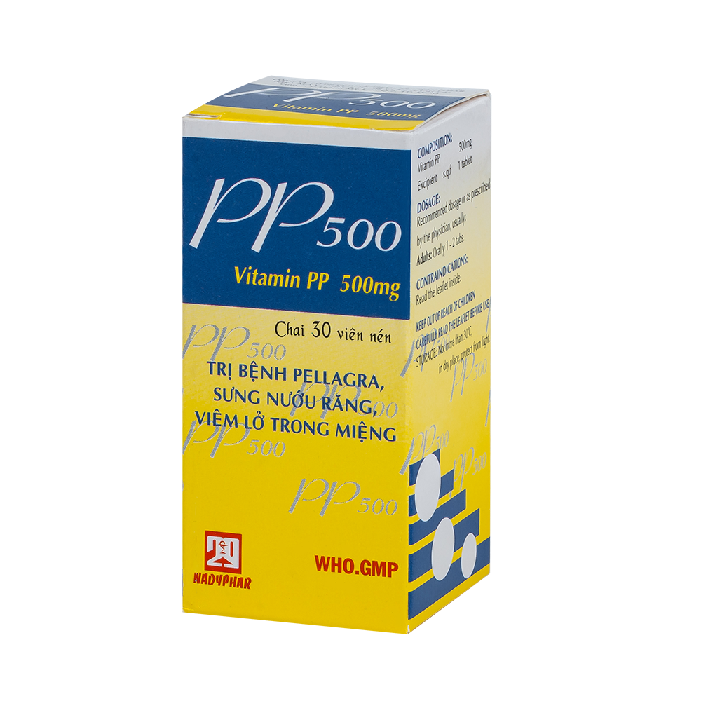 PP 500 Chai 30 viên