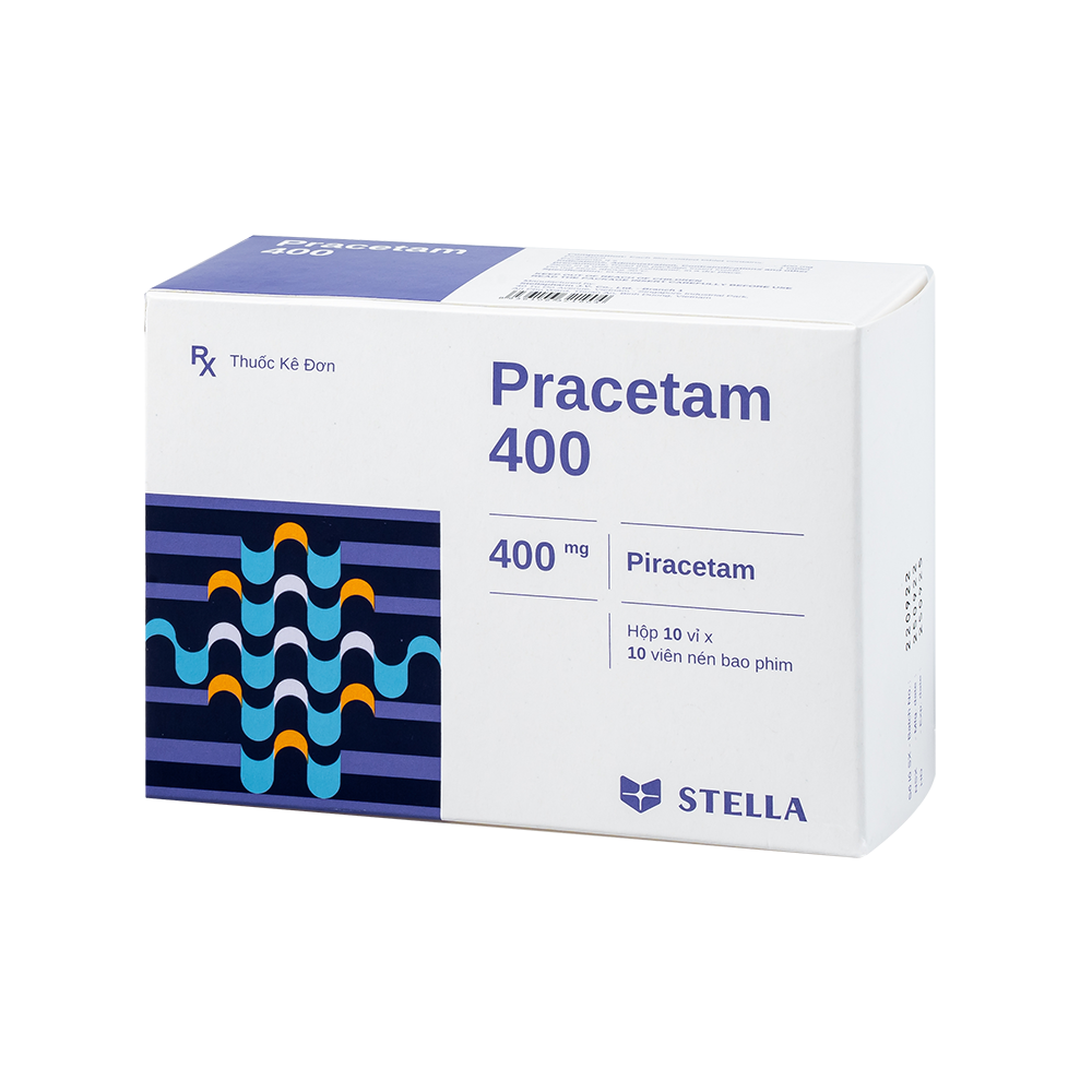Pracetam 400 Hộp/100viên Stella
