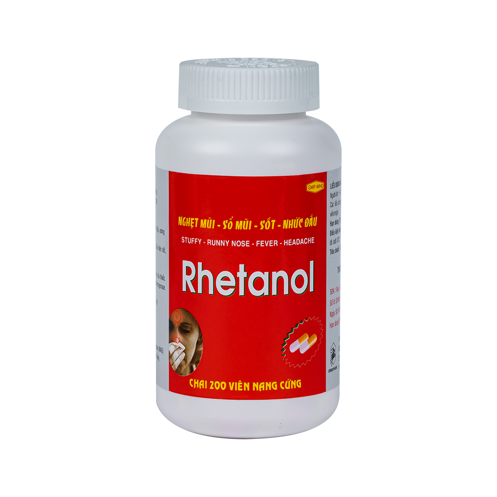 Rhetanol Chai 200 VNA (ngọc trai)