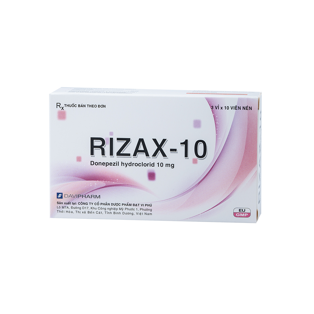 RIZAX-10 Hộp 30 Viên Davipharm