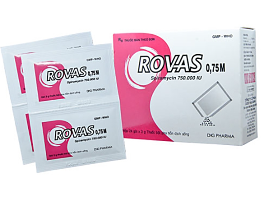 Rovas 0.75M gói/3g h/24 t/2592
