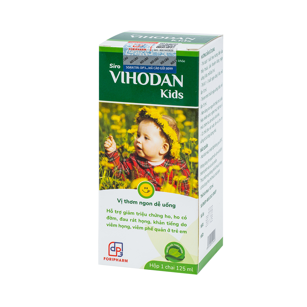 Siro Vihodan Kids Chai 125ml TW3