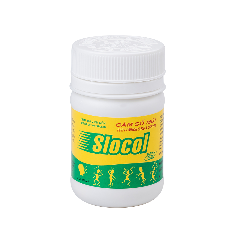 Slocol Chai 100 viên DHG