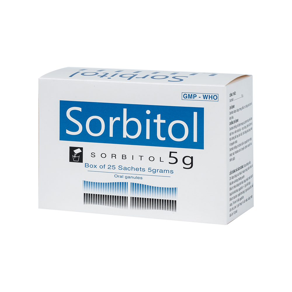Sorbitol 5 g hộp xanh
