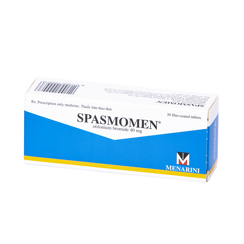 SPASMOMEN TAB 40MG Hộp 3 vỉ x 10 viên Menarini