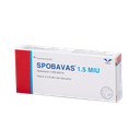 Spobavas 1,5 MIU H/16 Hộp 2 Vỉ x 8 Viên Bidiphar