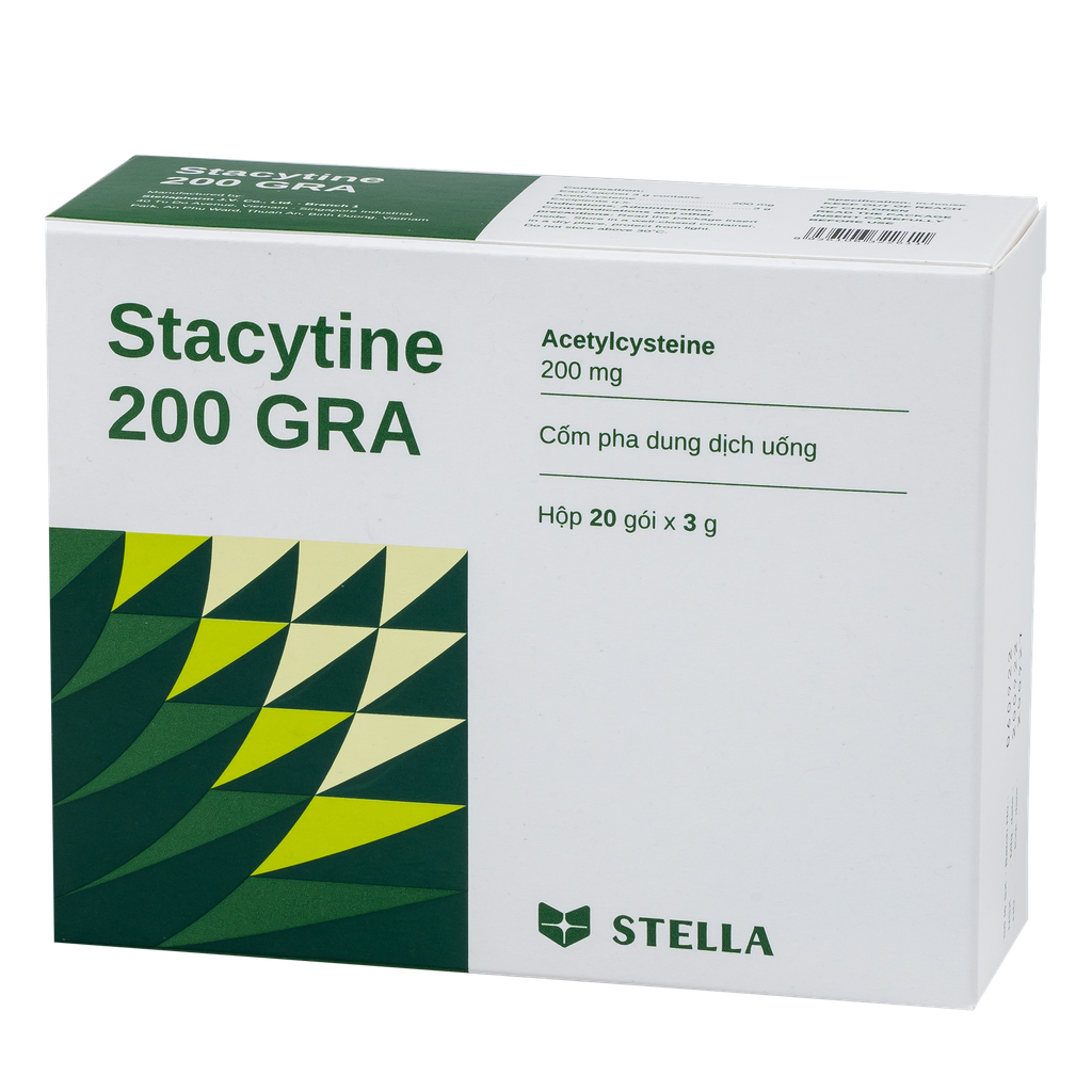 Stacytine 200 GRA Hộp/20gói Stella