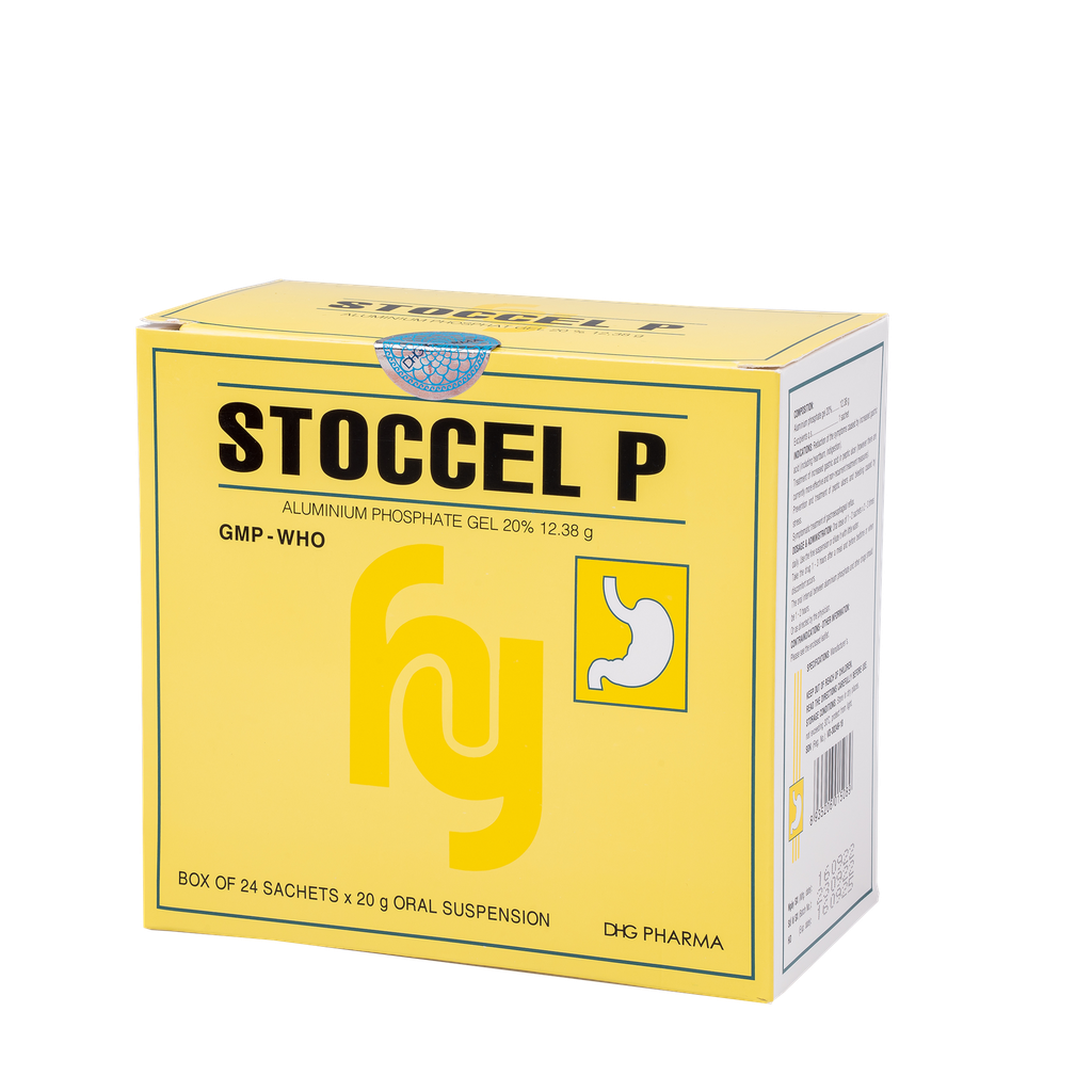 Stoccel P Hộp 24 gói x 20g DHG