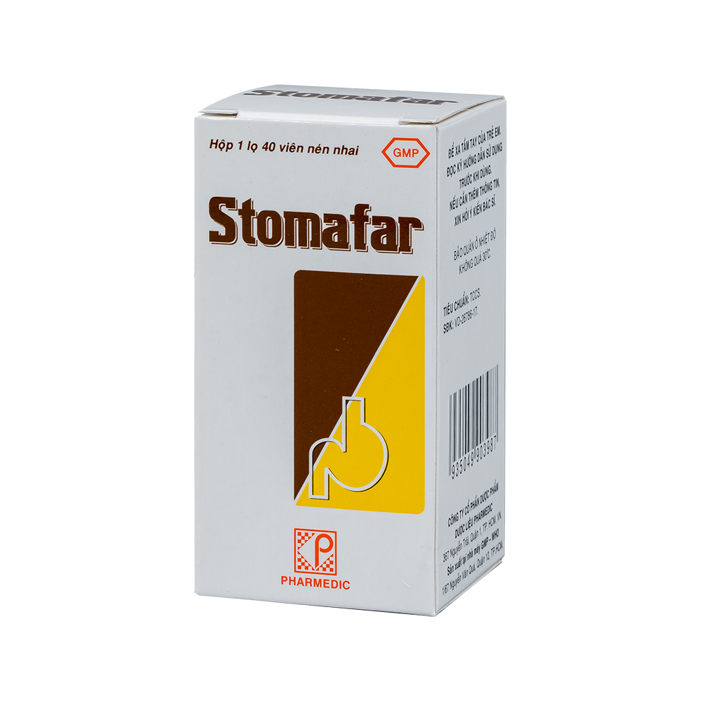 STOMAFAR Hộp 1 lọ 40 viên