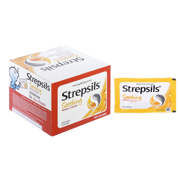 STREPSILS SOOTHING HONEY &amp; LEMON 50 X 2