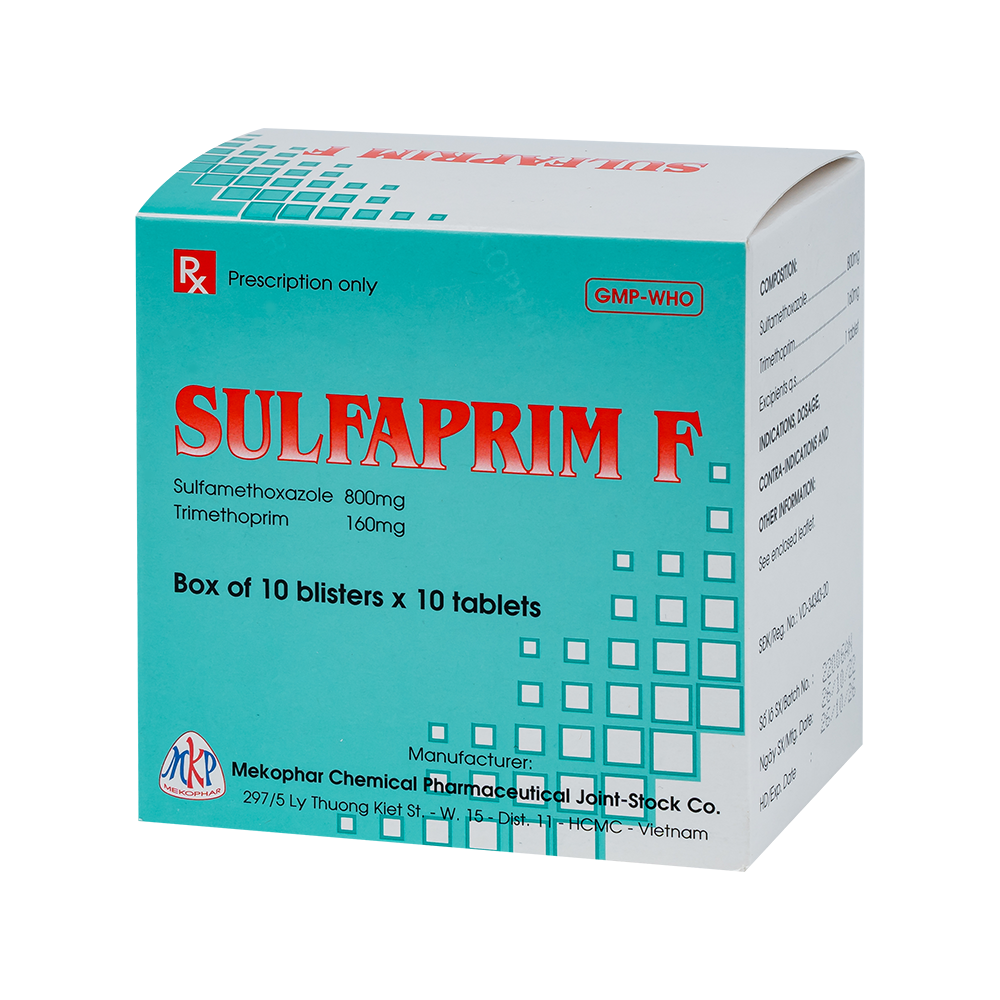 SULFAPRIM F (960mg H/100VNE)