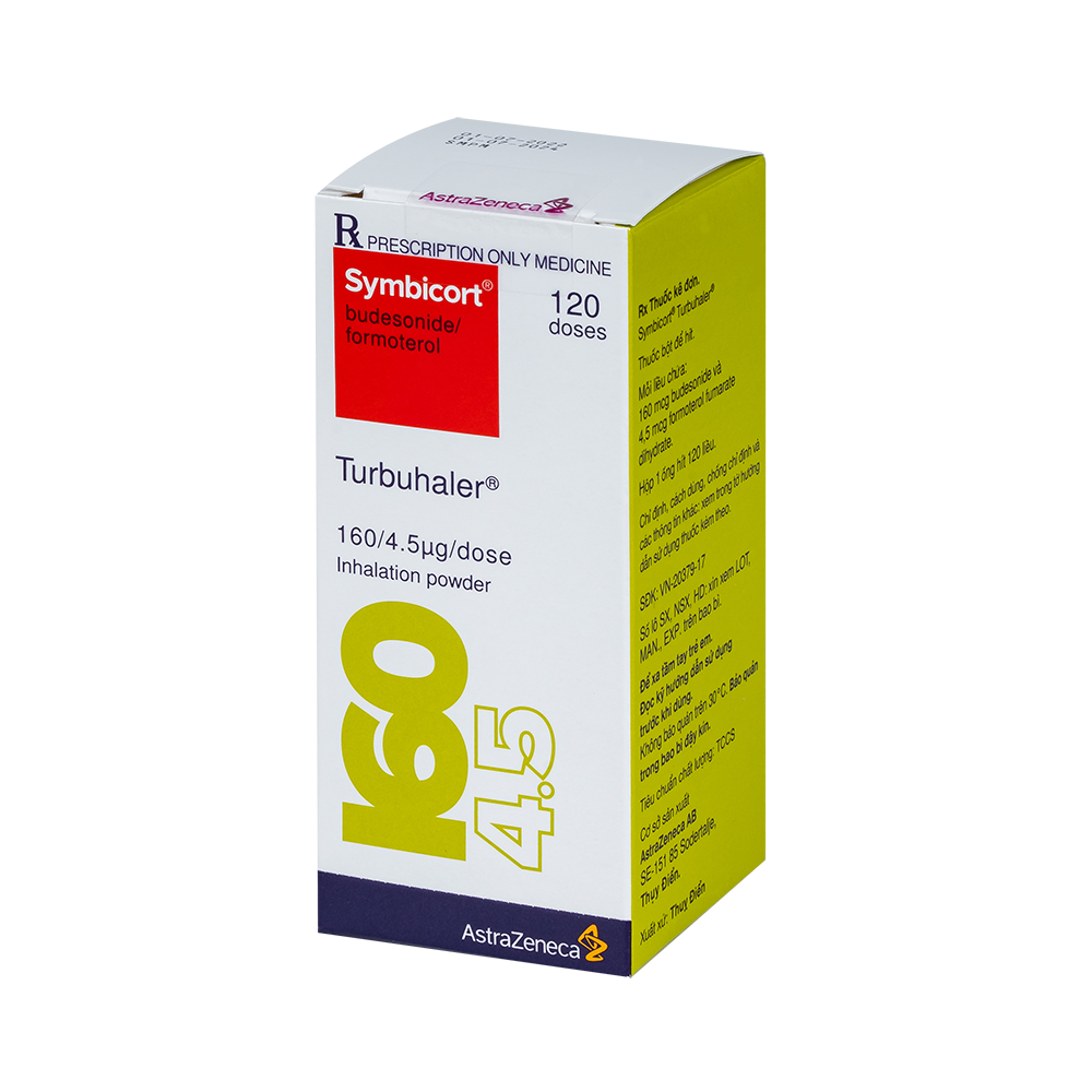 SYMBICORT TURBUHALER 120 DOSE ống/ hộp AstraZeneca