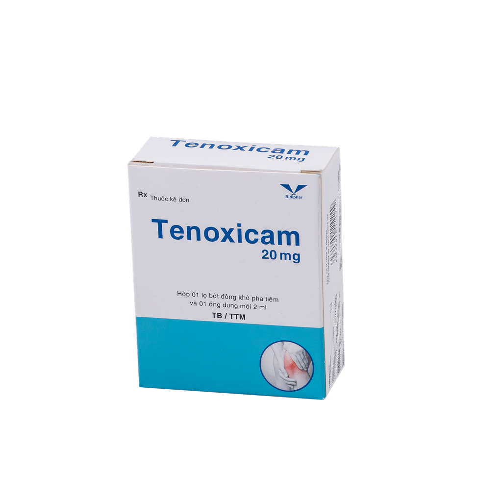 Tenoxicam 20mg Hộp 1 lọ BIDIPHAR