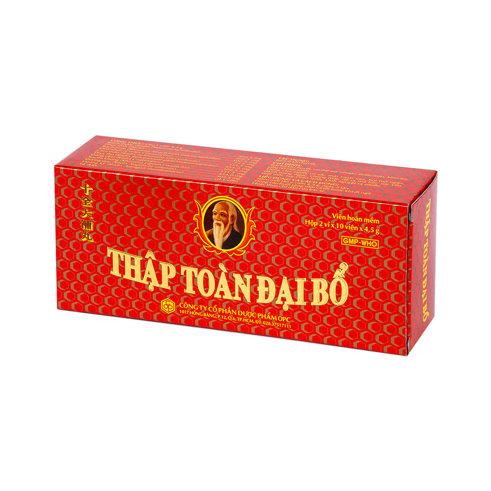THẬP TOÀN ĐẠI BỔ 4,5g (Hộp 20HM)