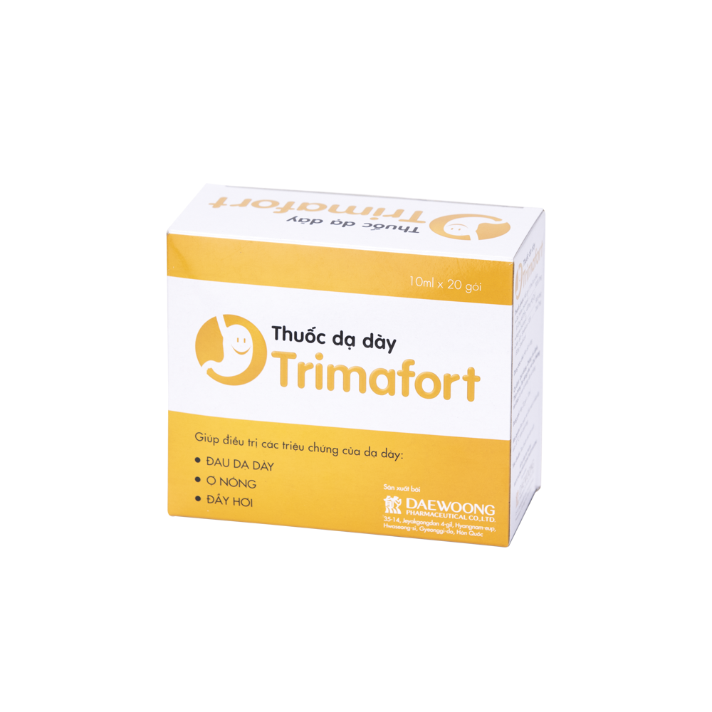 Thuốc dạ dày Trimafort Hộp 20 gói x 10ml Daewoong Pharmaceutical