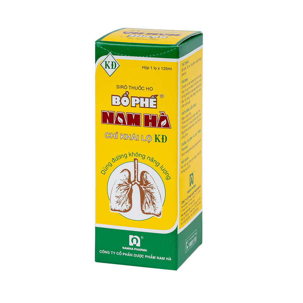Thuốc ho Bổ phế Nam Hà chỉ khái lộ KĐ