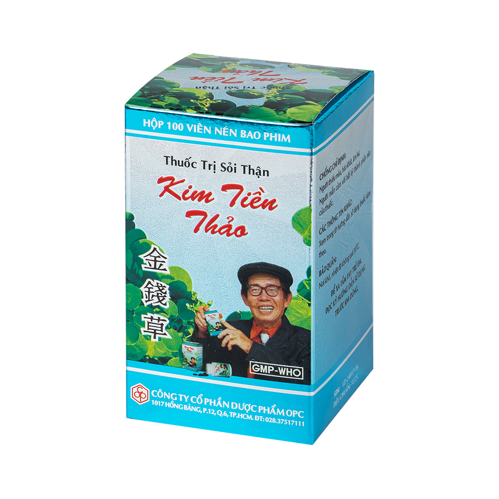 Thuốc trị sỏi thận KIM TIỀN THẢO (Chai 100BP)