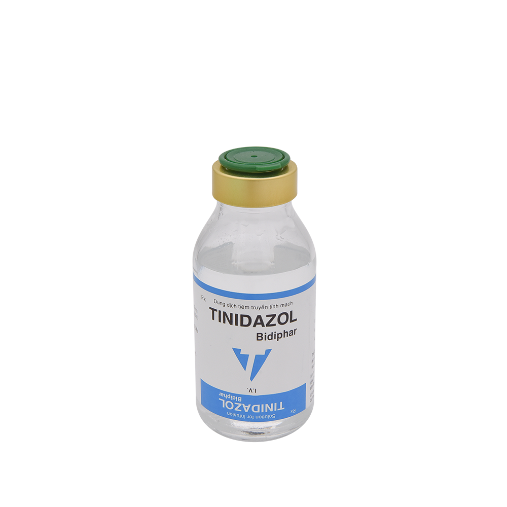 Tinidazol 500mg/100ml Chai 100ml Bidiphar