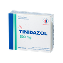 Tinidazol 500 mg Hộp 1 vỉ x 4 viên Domesco