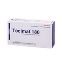 Tocimat 180 H/50 Hộp 5 Vỉ x 10 Viên Bidiphar