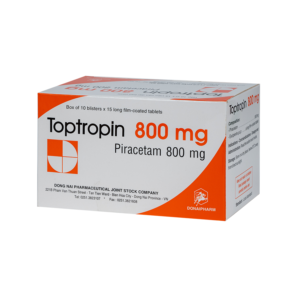 Toptropin 800 viên trắng