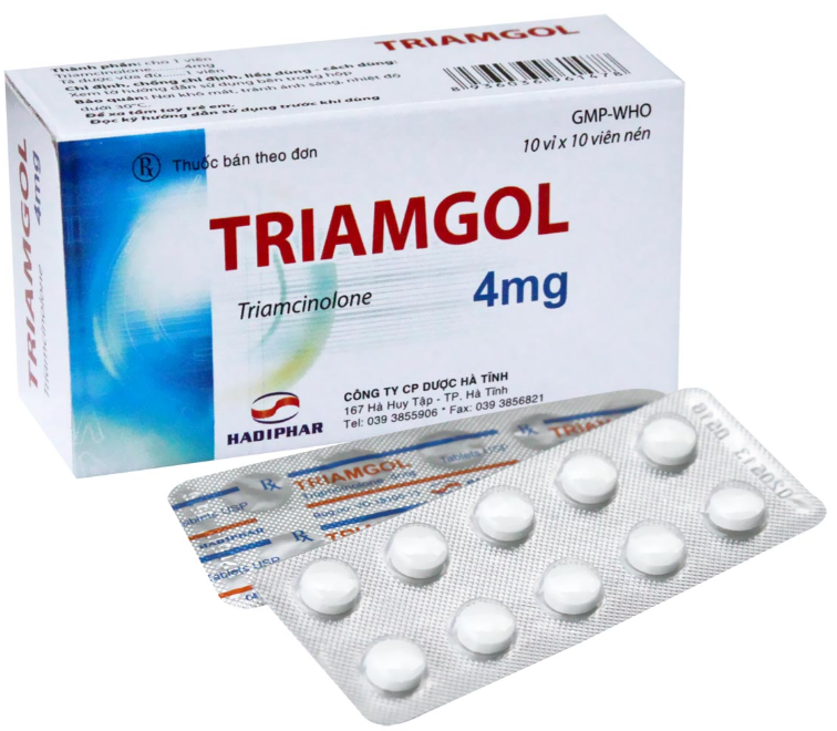 Triamgol Triamcinolone 4mg