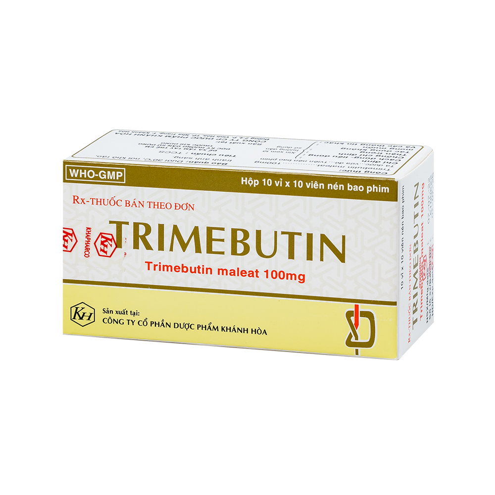 TRIMEBUTIN 100mg Hộp 100 viên Khapharco