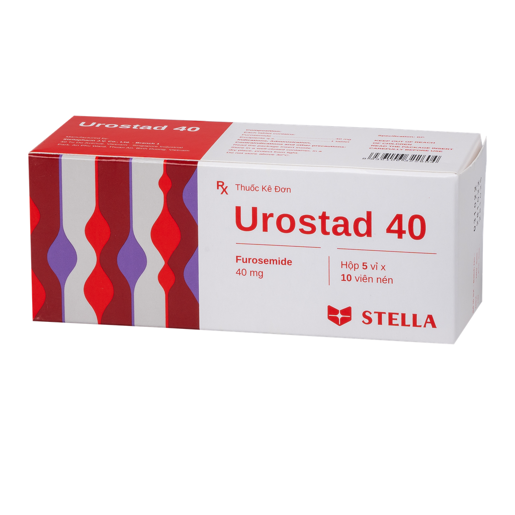 Urostad 40 Hộp/50viên Stella