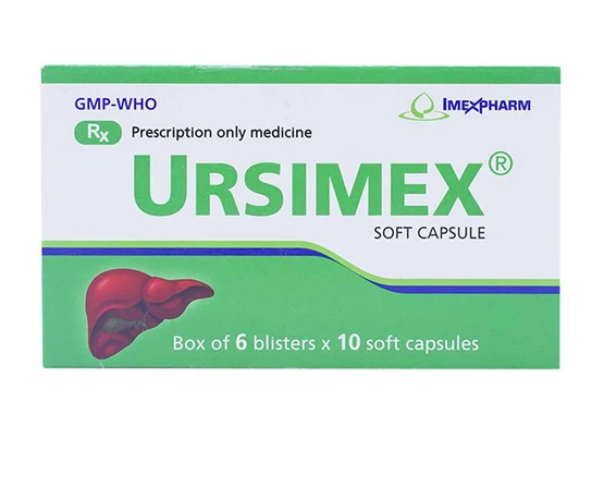 Ursimex Hộp 6 vỉ x 10 viên Imexpharm