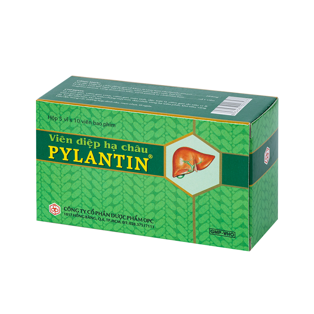 Viên diệp hạ châu PYLANTIN (Hộp 50BP)
