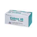 VINBREX 40 Hộp 5 vỉ x 10 ống  VINPHACO