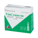 Vincynon 500 (Etamsylat 500mg/2ml) Hộp 2 vỉ x 5 ống VINPHACO
