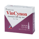 Vincynon (Etamsylat 500mg/4ml) Hộp 2 vỉ x 5 ống VINPHACO