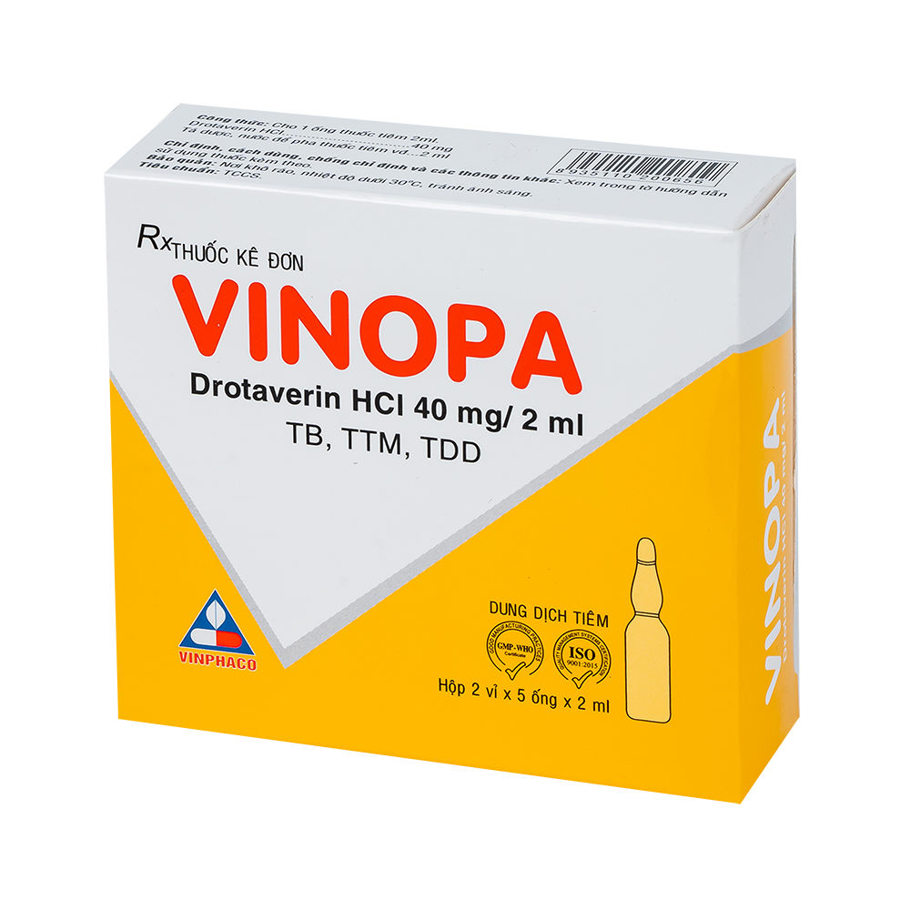 VINOPA Hộp 2 vỉ x 5 ống  VINPHACO