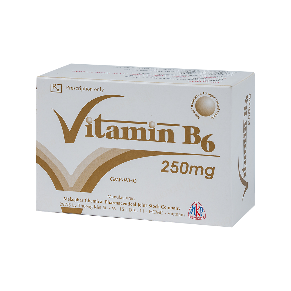 VITAMIN B6 250mg (H/100VBĐ)