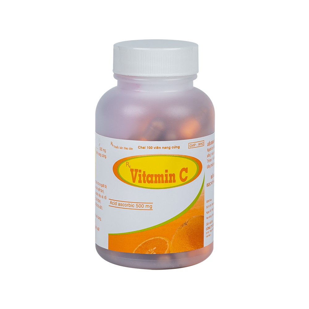 Vitamin C 500mg Chai 100VNA