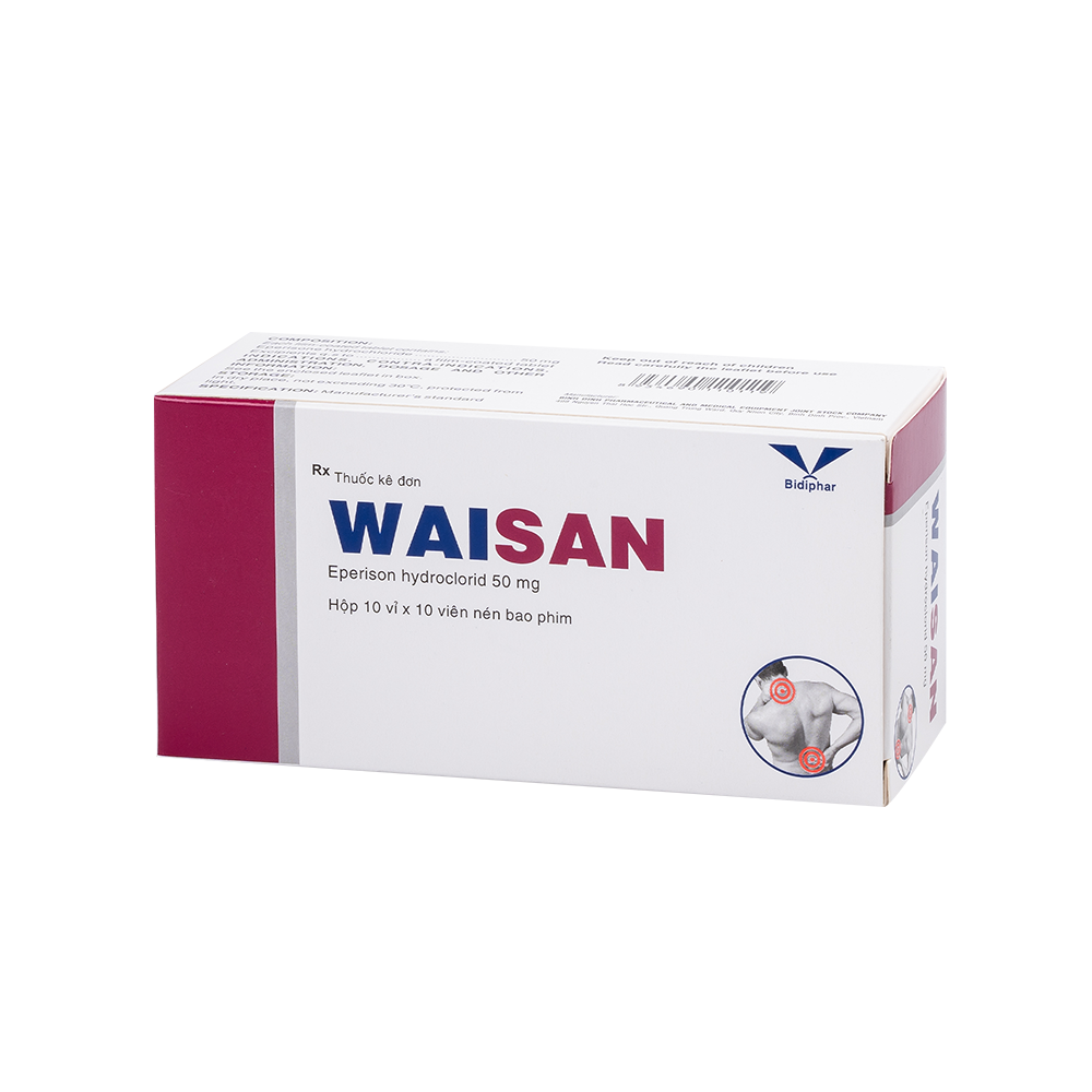 Waisan H/100 Hộp 10 Vỉ x 10 Viên Bidiphar