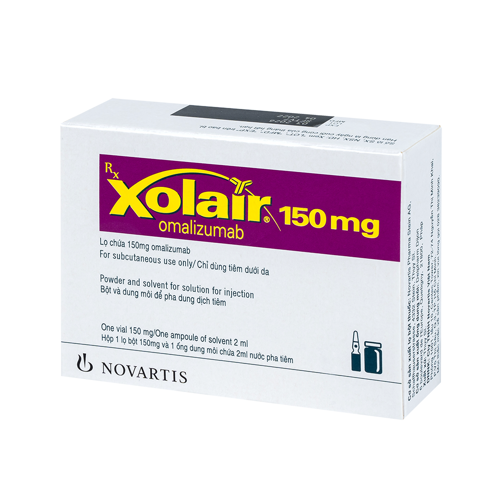 XOLAIR 150MG 1 lọ/ hộp Novartis